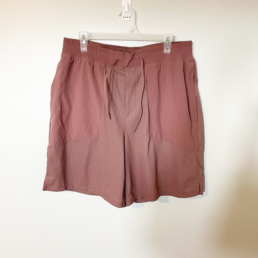 Lululemon Step Back Jump‎ short 9” red dust men’s xl X-Large